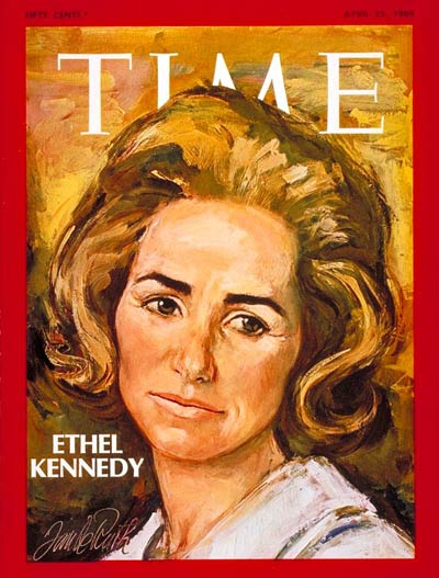 TIME Magazine Cover: Ethel Kennedy -- Apr. 25, 1969