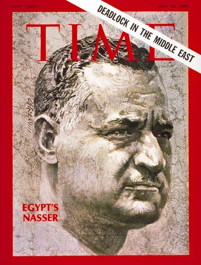 TIME Magazine Cover: Gamal Abdel Nasser -- May 16, 1969