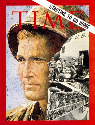 TIME Magazine Cover: Troop Withdrawal -- June 20, 1969