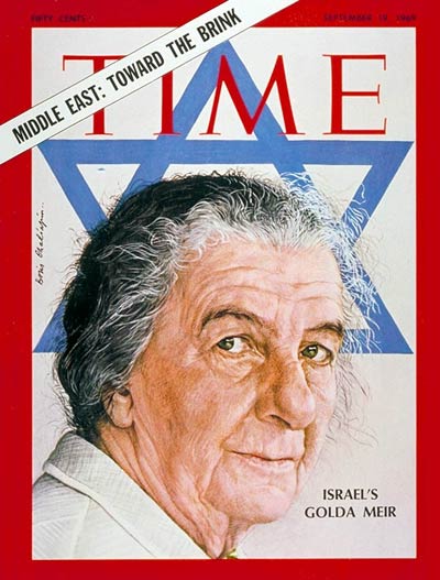 TIME Magazine Cover: Golda Meir - Sep. 19, 1969 - Israel - Middle East