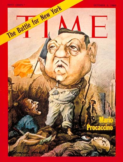 TIME Magazine Cover: Mario Procaccino -- Oct. 3, 1969