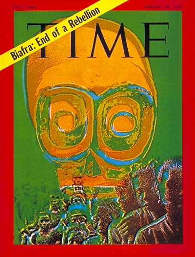 TIME Magazine Cover: Biafra: End  a Rebellion -- Jan. 26, 1970