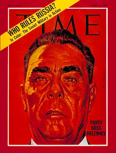 TIME Magazine Cover: Leonid Brezhnev -- May 4, 1970