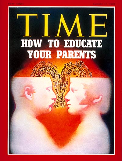 TIME Magazine Cover: Generation Gap -- Aug. 17, 1970