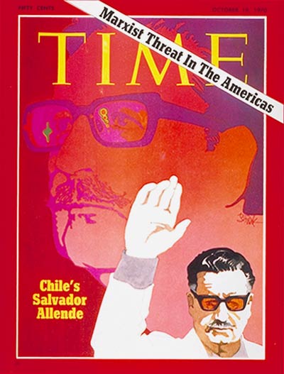 TIME Magazine Cover: Salvador Allende -- Oct. 19, 1970