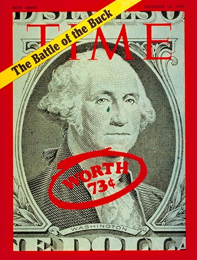 TIME Magazine Cover: U.S. Inflation -- Dec. 14, 1970