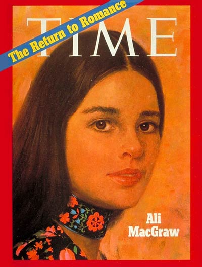 TIME Magazine Cover: Ali MacGraw -- Jan. 11, 1971