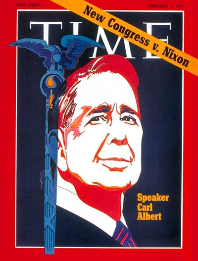 TIME Magazine Cover: Carl Albert -- Feb. 1, 1971