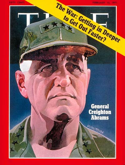 TIME Magazine Cover: General Creighton Abrams -- Feb. 15, 1971