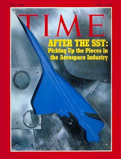TIME Magazine Cover: Aerospace Industry -- Apr. 5, 1971