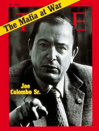 TIME Magazine Cover: Joe Colombo Sr. -- July 12, 1971