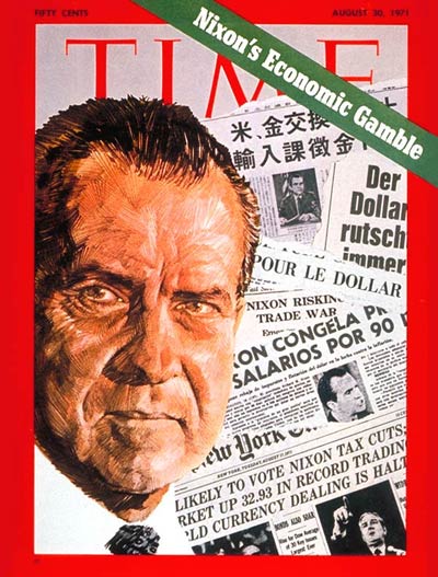 TIME Magazine Cover: Richard Nixon -- Aug. 30, 1971