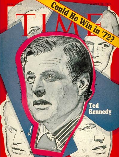 TIME Magazine Cover: Sen. Edward Kennedy -- Nov. 29, 1971