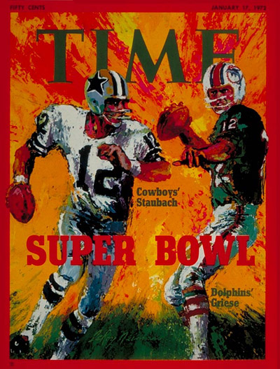 TIME Magazine Cover: Roger Staubach and Bob Griese -- Jan. 17, 1972