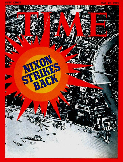 TIME Magazine Cover: Haiphong Harbor -- May 22, 1972