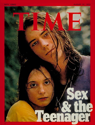 TIME Magazine Cover: Sex and the Teenager -- Aug. 21, 1972