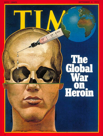 TIME Magazine Cover: Global War on Heroin -- Sep. 4, 1972