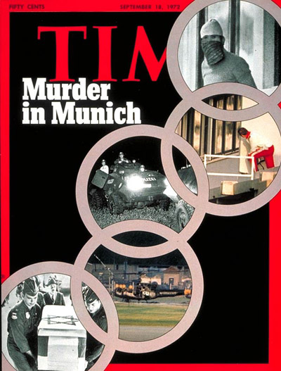 TIME Magazine Cover: Murder at the Olympics -- Sep. 18, 1972