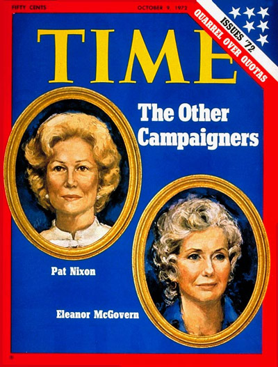 The Other Campaigners: Pat Nixon and Eleanor McGovern.