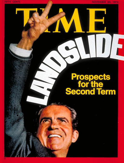 TIME Magazine Cover: Richard Nixon -- Nov. 20, 1972