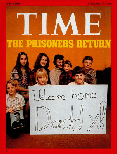 TIME Magazine Cover: P.O.W. Families -- Feb. 19, 1973