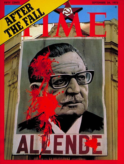 Deposed President of Chile Salvador Allende