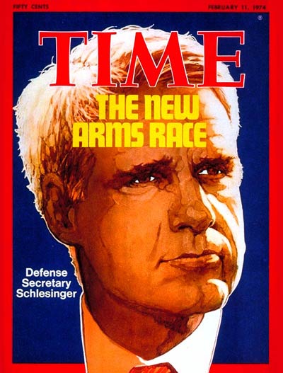 TIME Magazine Cover: James Schlesinger -- Feb. 11, 1974