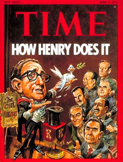 TIME Magazine Cover: Henry Kissinger -- Apr. 1, 1974