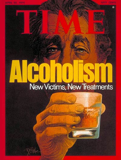 TIME Magazine Cover: Alcoholism -- Apr. 22, 1974
