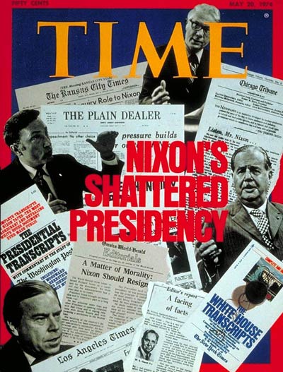 TIME Magazine Cover: Nixon's Collapsing Presidency - May 20, 1974 ...