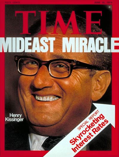 TIME Magazine Cover: Henry Kissinger -- June 10, 1974