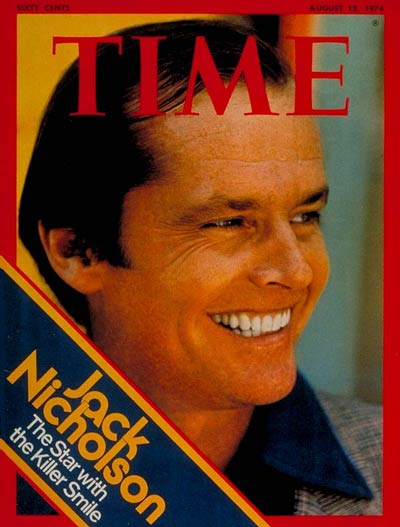 TIME Magazine Cover: Jack Nicholson -- Aug. 12, 1974