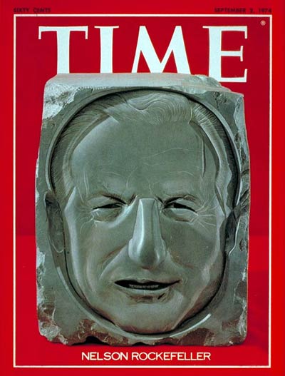 TIME Magazine Cover: Nelson Rockefeller -- Sep. 2, 1974