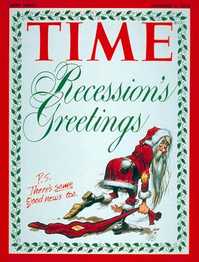 TIME Magazine Cover: The Recession -- Dec. 9, 1974