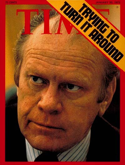 TIME Magazine Cover: Gerald Ford -- Jan. 20, 1975