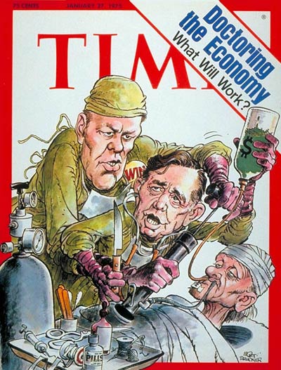 TIME Magazine Cover: The Economy -- Jan. 27, 1975
