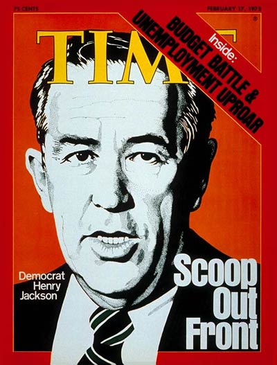 TIME Magazine Cover: Henry Jackson -- Feb. 17, 1975