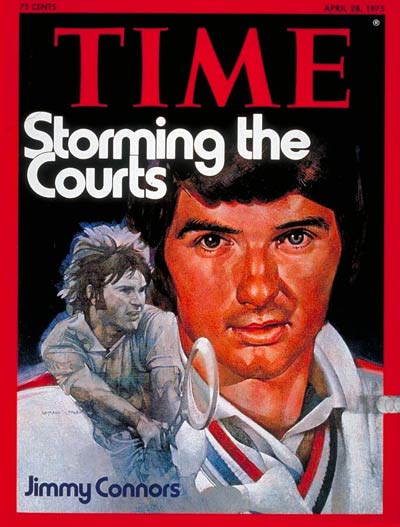 TIME Magazine Cover: Jimmy Connors -- Apr. 28, 1975