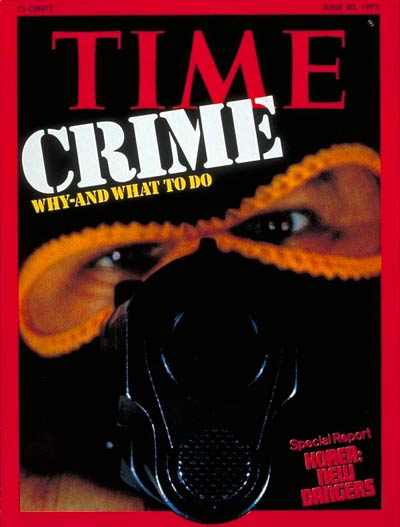 TIME Magazine Cover: Crime -- June 30, 1975