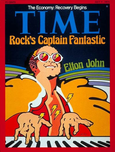 TIME Magazine Cover: Elton John -- July 7, 1975