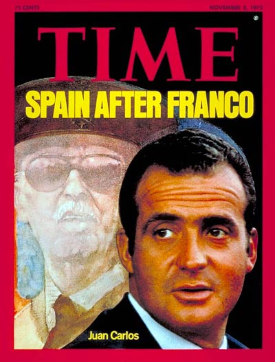 TIME Magazine Cover: Juan Carlos -- Nov. 3, 1975