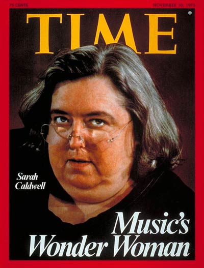 TIME Magazine Cover: Sarah Caldwell -- Nov. 10, 1975