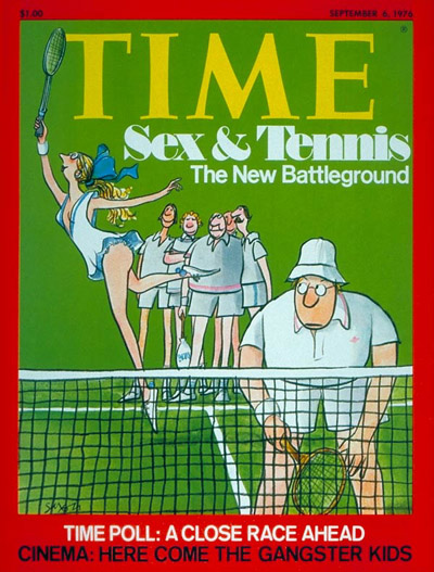 TIME Magazine Cover: Sex and Tennis -- Sep. 6, 1976