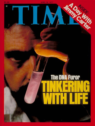 TIME Magazine Cover: DNA -- Apr. 18, 1977