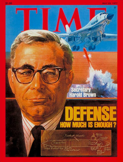 TIME Magazine Cover: Harold Brown -- May 23, 1977