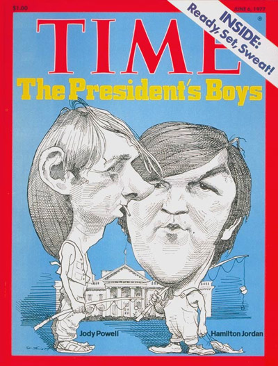 TIME Magazine Cover: Jody Powell and Hamilton Jordan -- June 6, 1977