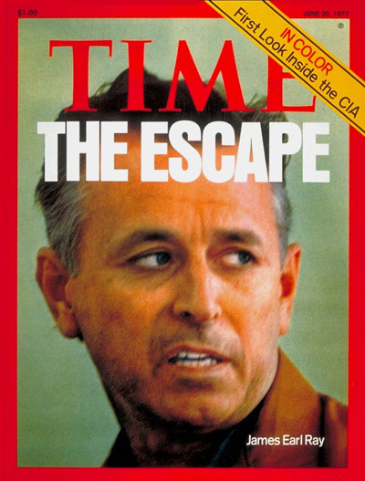 TIME Magazine Cover: James Earl Ray -- June 20, 1977