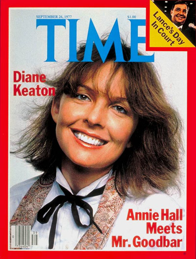 Annie Hall Meets Mr. Goodbar' with Diane Keaton. Inset:, embattled Director of Management and Budget, Burt Lance