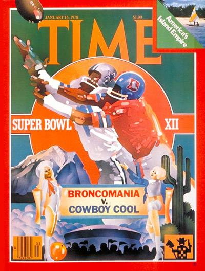 TIME Magazine Cover: The Super Bowl -- Jan. 16, 1978