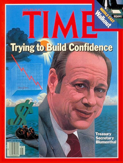 TIME Magazine Cover: Michael Blumenthal -- Jan. 30, 1978
